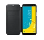 Чохол-книжка Samsung Wallet Cover для Samsung Galaxy J6 SM-J600 Black (EF-WJ600CBEGRU) - зменшене зображення 2