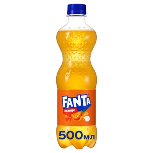 Напій Fanta Безалкогольний сильногазований соковмісний Апельсин 500 мл (40822938) зображення 1