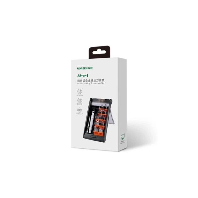 Набір викруток Ugreen CM372 38-in-1 Aluminum Alloy Screwdriver Set (80459) - зображення 10
