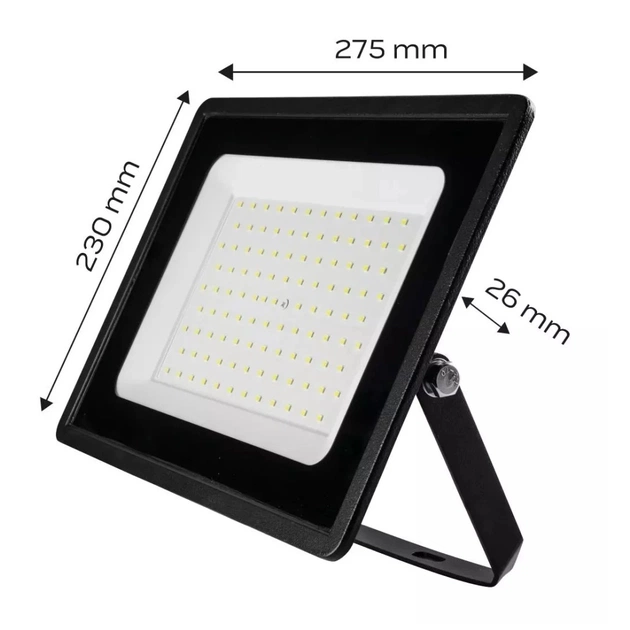 Прожектор Neo Tools алюміній, 220 В, 100Вт, 8000 люмен, SMD LED, кабель 0.3 м бе (99-054) - picture 4