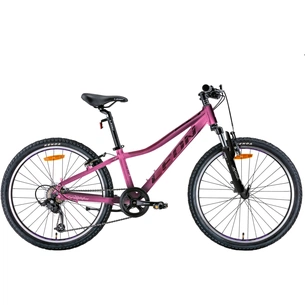 Велосипед Leon 24" Junior AM Vbr рама-12" 2022 Pink/Black (OPS-LN-24-079) зображення 1