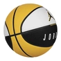 М'яч баскетбольний Nike Jordan Ultimate 2.0 8P Deflated білий, чорний, жовтий Уні 7 J.100.8254.153.07 (887791427540) - зменшене зображення 2