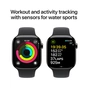 Смарт-годинник Apple Watch Series 10 GPS + Cellular 46mm Slate Titanium Case with Black Sport Band - S/M (MWYD3QH/A) - зменшене зображення 4
