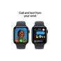 Смарт-годинник Apple Watch SE 2024 GPS 40mm Midnight Aluminium Case with Midnight Sport Band - S/M (MXE73QH/A) - зменшене зображення 4