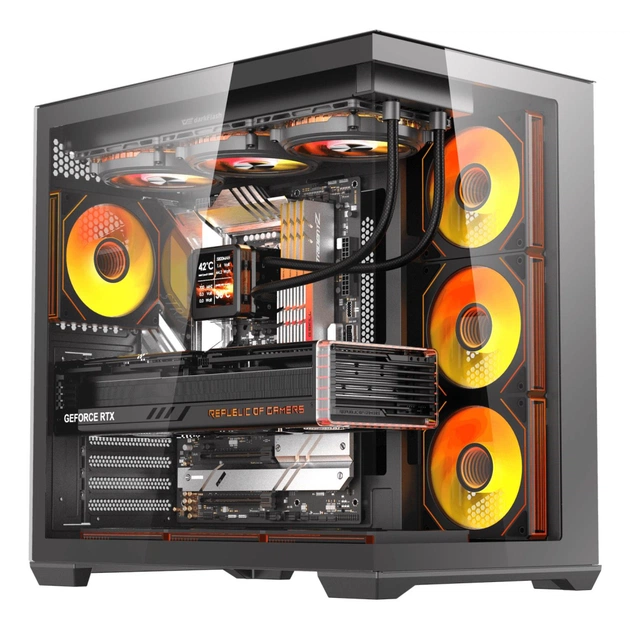 Корпус для ПК DARKFLASH C280 BLACK - изображение 1
