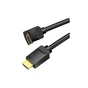 Кабель мультимедійний HDMI M to HDMI M 2.0m V2.0 4K60Hz 90° corner PVC black Vention (AAQBH) - зменшене зображення 2