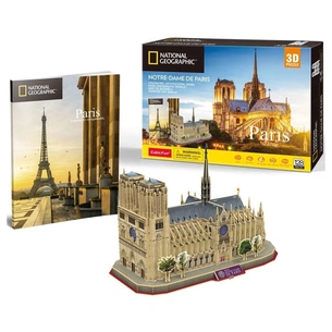 Пазл Cubic Fun Тривимірний пазл National geographic Нотр-Дам-де-Парі (DS0986h) зображення 1