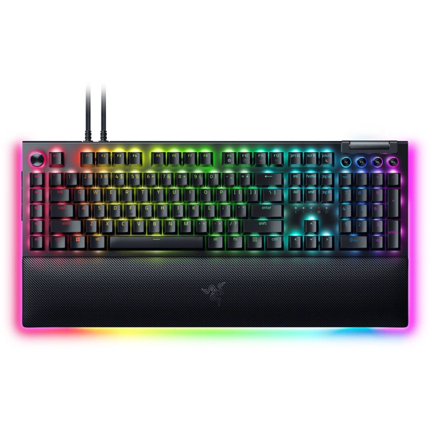 Клавіатура Razer BlackWidow V4 PRO Yellow Switch USB UA Black (RZ03-04681800-R3M1) - зображення 1