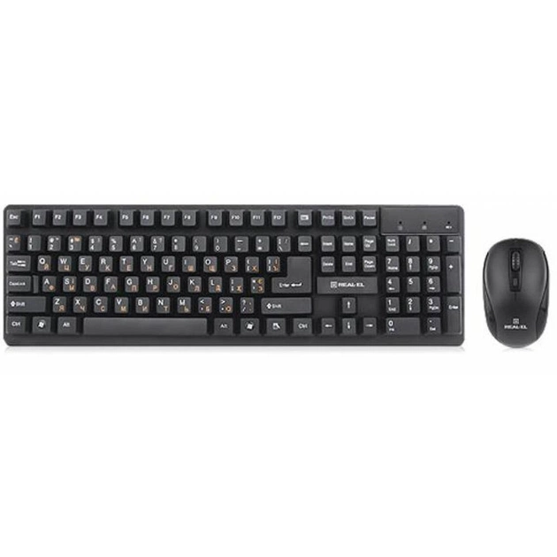 Комплект REAL-EL Standard 550 Kit Wireless, black - изображение 1