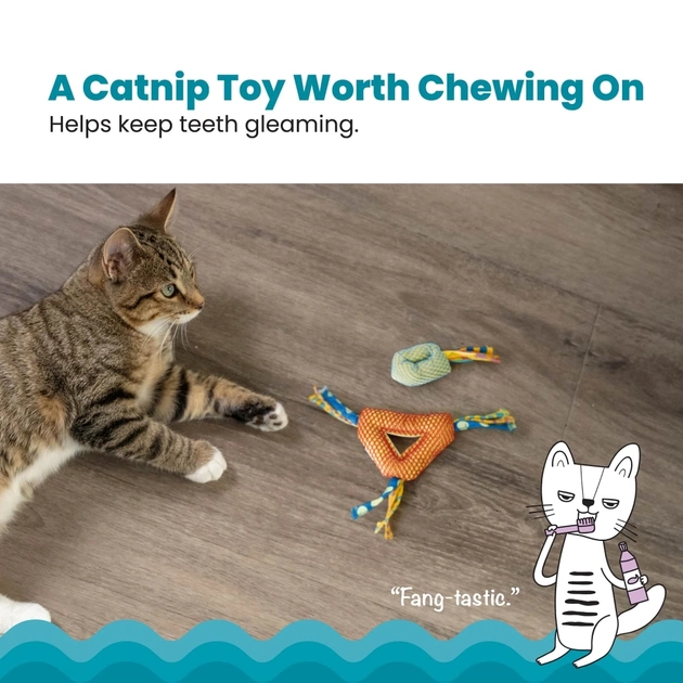 Іграшка для котів Catstages Catnip Dental Chew з м'ятою (0871864003267) - picture 6