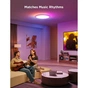 Светильник Govee 12" Smart Ceiling Light, RGBWW + RGBIC, WI-FI/Bluetooth, білий (H80A1C01) - уменьшенное изображение 4