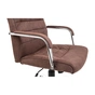 Офісне крісло Richman Ліон Ю Хром П5 M-2 (Anyfix) Мустанг Кофе (R00000050117) - зменшене зображення 8