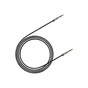 Кабель мультимедийный 3.5mm M to 3.5mm M 1.5m silver-black Baseus (CAM30-CS1) - уменьшенное изображение 2