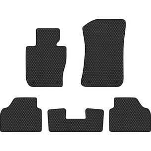Килимок в салон EVAtech BMW X1 (E84) xDrive 2009-2015 1 покоління (BM2934CB5BW4RBB) зображення 1