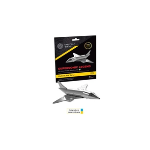 Конструктор Metal Time Колекцiйна модель Supersonic Legend Concorde Airplane Літак Конкорд (MT078) зображення 1