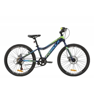 Велосипед Formula 24" ACID 1.0 Vbr рама-12" Al 2020 індиго з салатовим та блакитним (OPS-FR-24-181) зображення 1