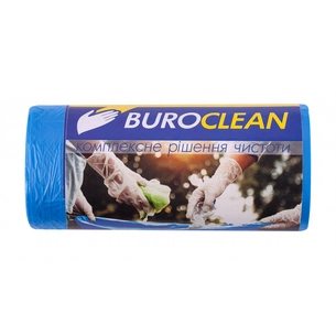 Пакети для сміття Buroclean EuroStandart сині 35 л 50 шт. (4823078977830) зображення 1