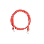 Патч-корд 2E 1м S/FTP Cat 6 CU PVC 26AWG 7/0.16 red (2E-PC6SFTPCOP-100RD) - зменшене зображення 2
