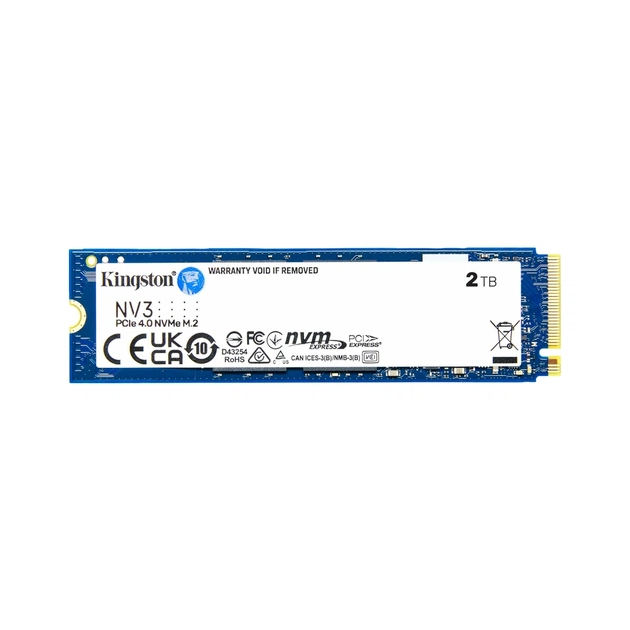 Накопитель SSD M.2 2280 2TB Kingston (SNV3S/2000G) - изображение 1