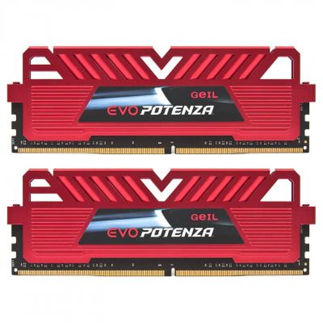 Модуль пам'яті для комп'ютера DDR4 32GB (2x16GB) 2400 MHz EVO POTENZA Geil (GPR432GB2400C14DC) - изображение 1