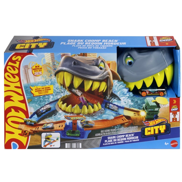 Автотрек Hot Wheels City Пляжна атака акули (JHL96) - picture 5