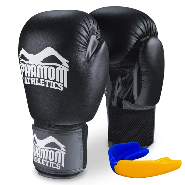 Боксерські рукавички Phantom Ultra Black 16oz (PHBG1646-16) - изображение 1