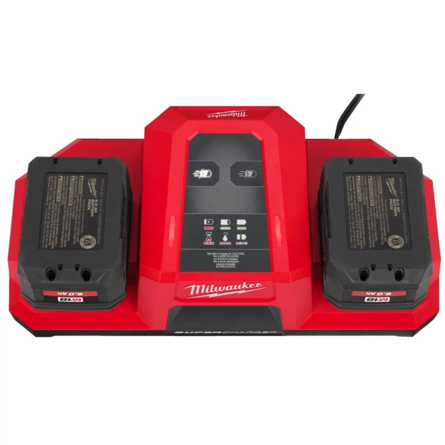 Зарядний пристрій для акумуляторів інструменту Milwaukee M18 DBSC Dual SUPER CHARGER (4932492531) - picture 6