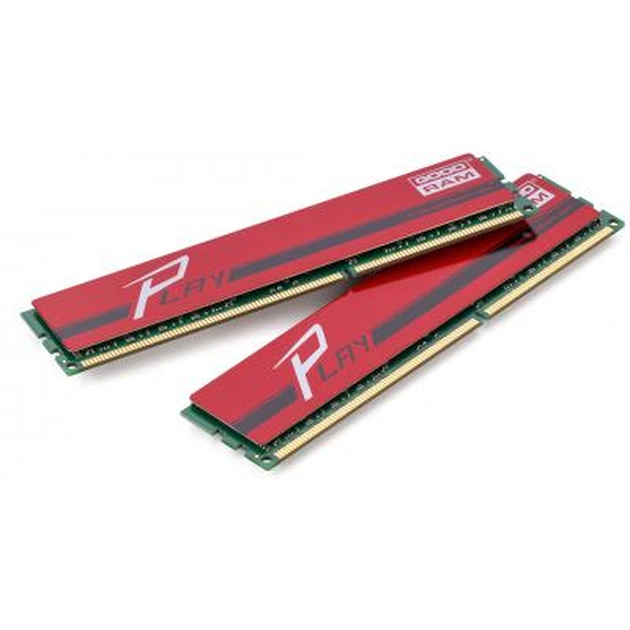 Модуль пам'яті для комп'ютера DDR3 16GB (2x8GB) 1866 MHz PLAY Red Goodram (GYR1866D364L10/16GDC) - зображення 1