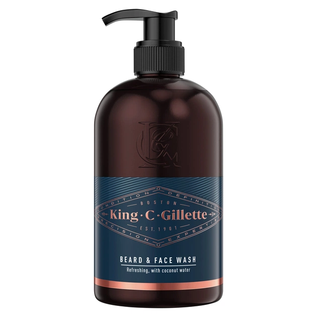 Шампунь для бороди Gillette King C. 350 мл (8006540150375) - зображення 1