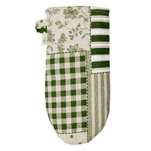 Кухонна прихватка Прованс Рукавичка Печворк зелений Господиня (031512) изображение 1