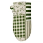 Кухонна прихватка Прованс Рукавичка Печворк зелений Господиня (031512) - уменьшенное изображение 1