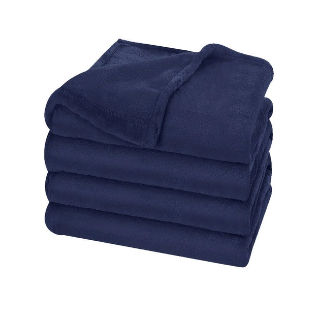 Плед Bergamo Fancy темно-синій 130 х 180 см (70030405-44) - изображение 3