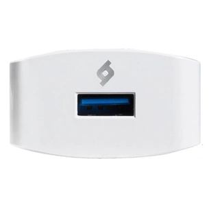 Мережевий зарядний пристрій Ttec SpeedCharger QC 3.0 USB 3A 18W White (2SCQC01K) зображення 1