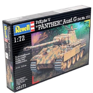 Збірна модель Revell Танк Пантера рівень 4,1:72 (RVL-03171) зображення 1
