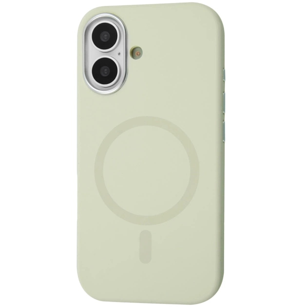 Чохол до мобільного телефона BeCover FIBRA Silicone OmniMag Apple iPhone 16 Milk White (716230) - зображення 1