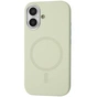 Чохол до мобільного телефона BeCover FIBRA Silicone OmniMag Apple iPhone 16 Milk White (716230) - зменшене зображення 1