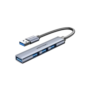 Концентратор VENTION USB 3.0 to 1xUSB 3.0 + 3xUSB 2.0 0.15m gray (CKOHB) зображення 1
