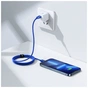 Дата кабель USB-C to Lightning 1.2m 20W blue Baseus (CAJY000203) - зменшене зображення 7