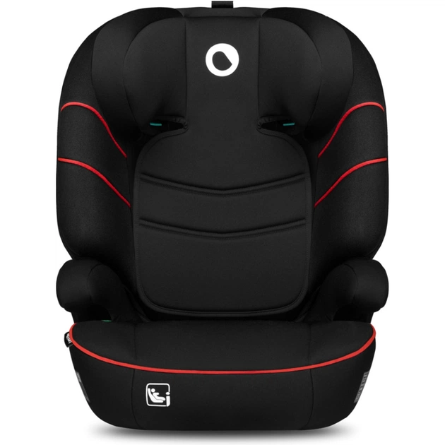 Автокресло Lionelo Lars I-Size Sporty 15-36 кг Black Red (LO-LARS I-SIZE SPORTY BLACK RED) - изображение 3