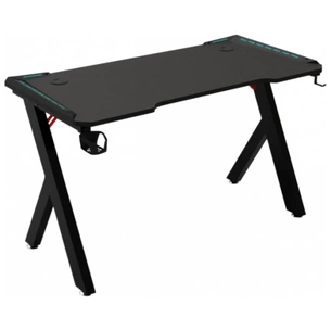 Комп'ютерний стіл GT Racer GT Racer T-1426 (140x60x73) Black (T-1426 (140x60x73) Black) зображення 1