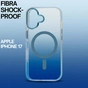 Чохол до мобільного телефона BeCover FIBRA Shock-Proof MagSafe Apple iPhone 17 Blue (715440) - зменшене зображення 3