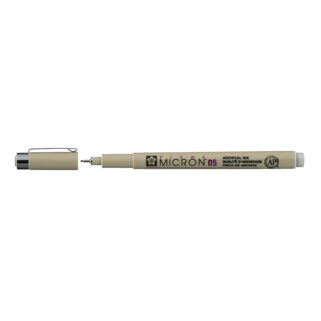 Лайнер Sakura Pigma Micron (0.5) 0,45 мм Світло-сірий (084511333673) - зображення 1