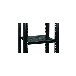 Полка 19" Conteg 1U глуб. 550 мм. до 100кг. RAL9005 (DP-PZ-550) зображення 1