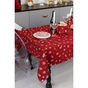 Скатертина Прованс Дзвіночки на червоному 136х220 см (036864) - зменшене зображення 1