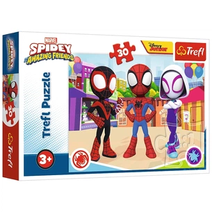 Пазл Trefl Spiderman Пригоди Спайді та друзів 30 елементів (5900511182859) picture 1