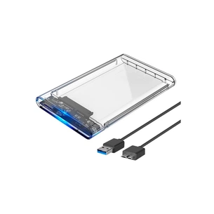 Кишеня зовнішня Dynamode 2.5" SATA HDD/SSD USB 3.0 Transparent (DM-CAD-25316) зображення 1