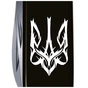 Ніж Victorinox Spartan Ukraine 91 мм Чорний Тризуб готичний білий (1.3603.3_T0630u) - зменшене зображення 3