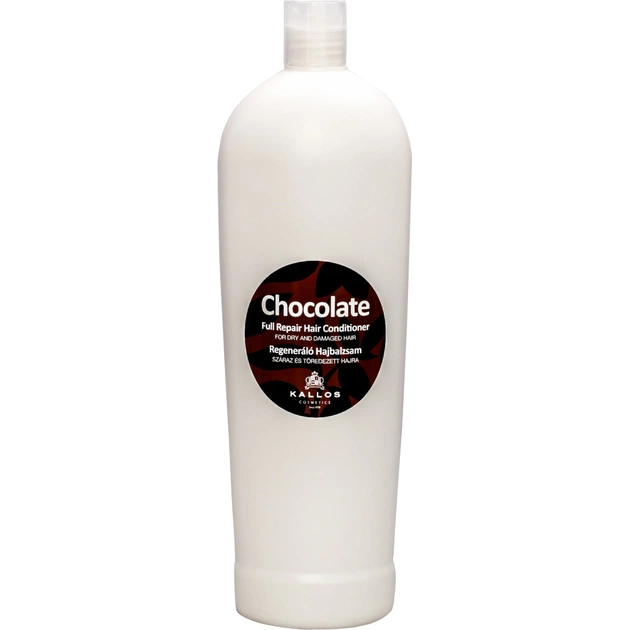 Кондиціонер для волосся Kallos Cosmetics Chocolate Full Repair для сухого та пошкодженого волосся 1000 мл (5998889511012) - зображення 1