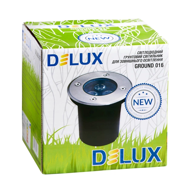 Світильник Delux GROUND 016 LED 3W 5000К 230V IP67 (90014246) - picture 2