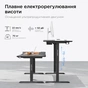 Компьютерный стол Anda Seat Xtreme 1600x800 Black (AD-D-DD1-1600-07-B) - уменьшенное изображение 3